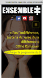 Mobile Screenshot of ensemble-francophonie.org